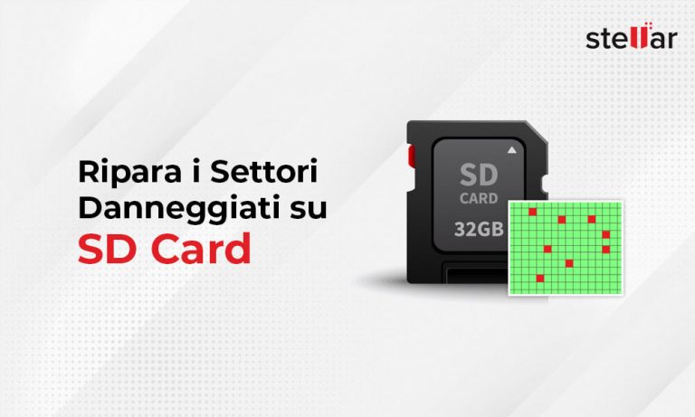 Ripara i Settori Danneggiati su SD Card