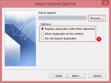 import outlook data file