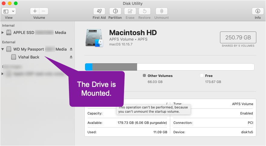 format wd easystore apple partition map