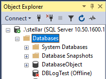 SQL DB Set-to Offine State