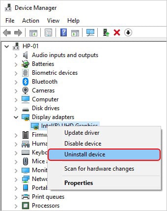 Uninstall Devices