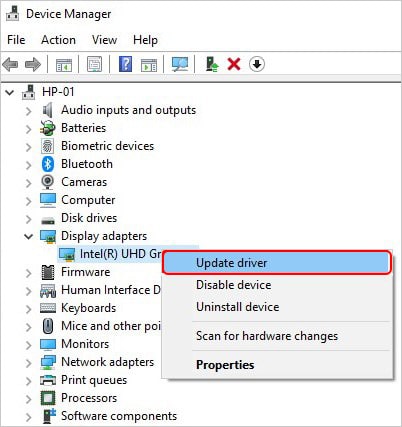 Update Driver