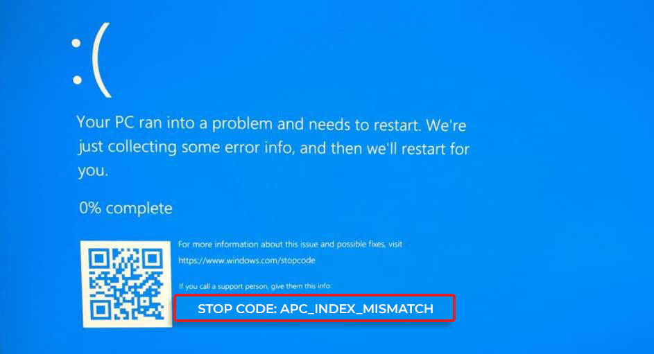 APC_Index_Mismatch Error