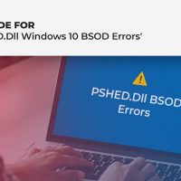 fix PSHED.Dll Windows 10 BSOD Errors