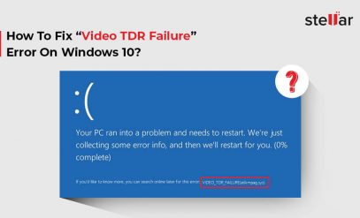 Video TDR Failure