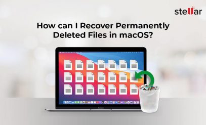 How can I recover Permanently Deleted Files in macOS