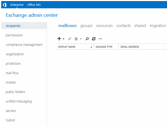 configuration of your Exchange Server