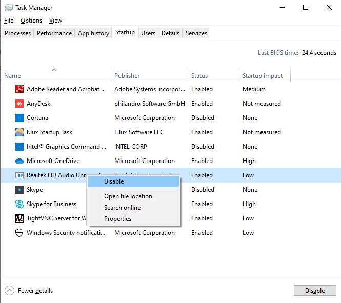 Select Disabled