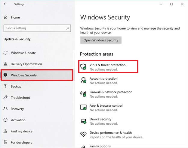 Windows Security