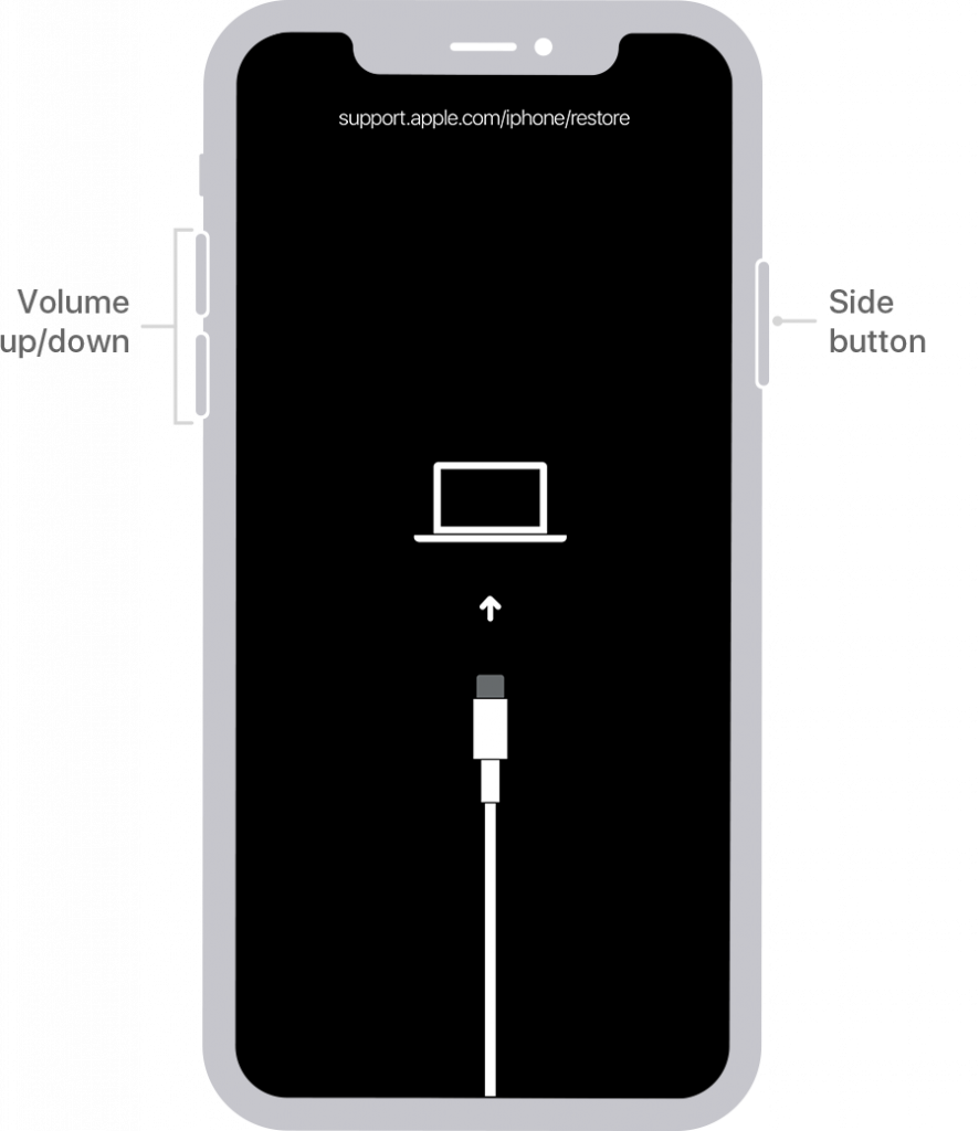 iphone xs side volume button unlock iPhone