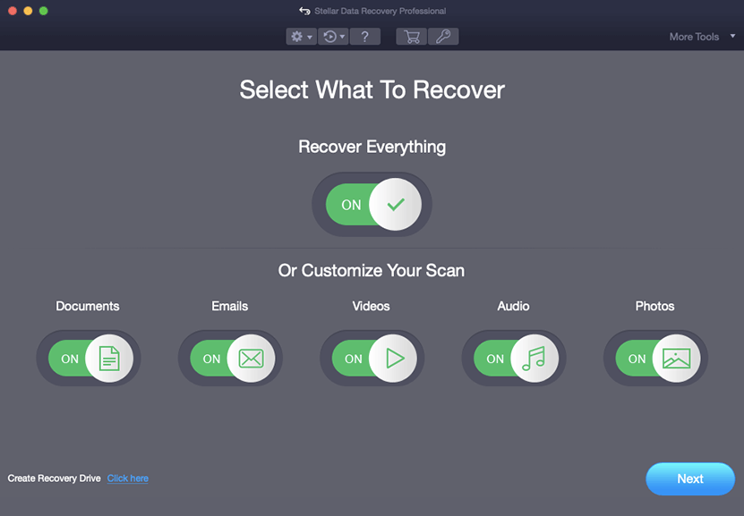 Stellar Data Recovery Professional for Mac