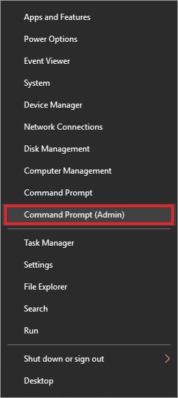 command Prompt Admin