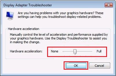 Display Adapter Troubleshooter