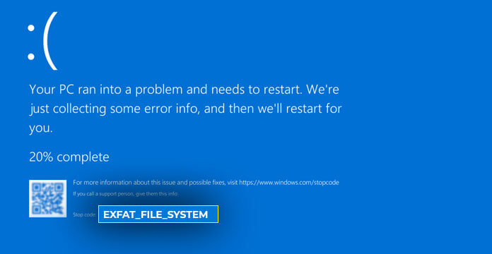 ExFAT_FILE_SYSTEM Error