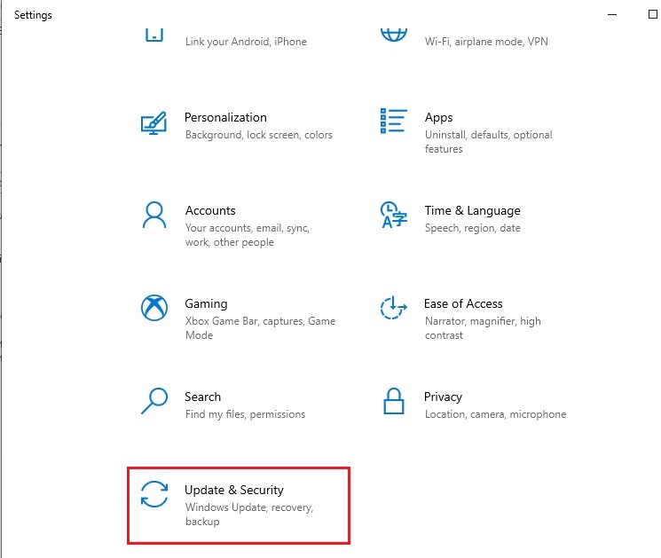 Update & Security