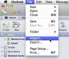 import the PST file into your Outlook for Mac profile