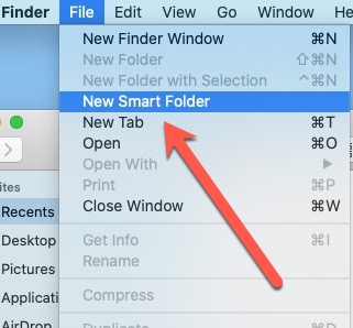 New Smart Folder