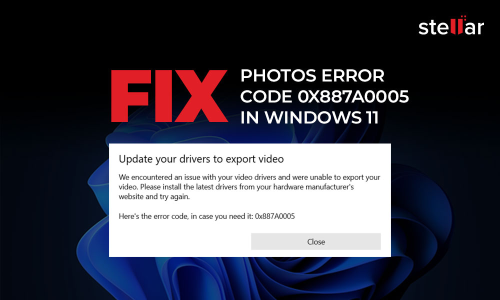 How to fix Photos error code 0x887A0005 in Windows 11