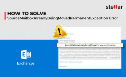 how to solve SourceMailboxAlreadyBeingMovedPermanentException error