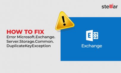 Fix Error Microsoft Exchange Server Storage.Common.DuplicateKeyException