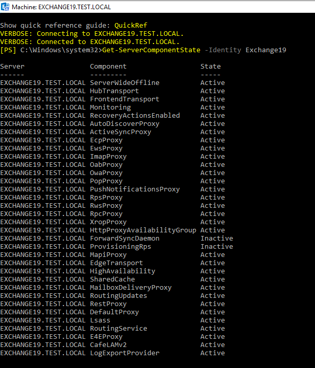 check-exchange component state