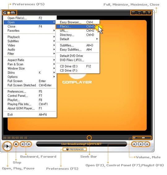 Try GOM media player to fix the partially downloaded video file