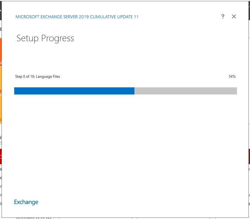 installing exchange server updates