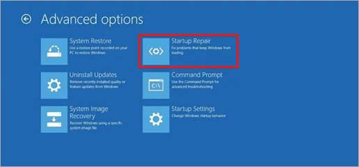 Choose-startup-repair-on-advanced-options-screen