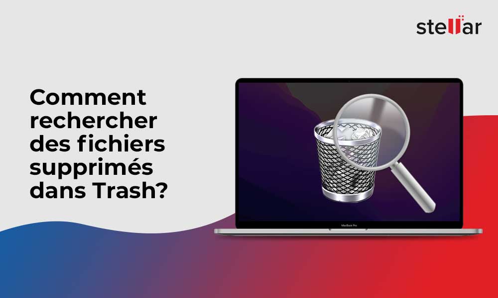 Comment rechercher des fichiers supprimés dans Trash ?