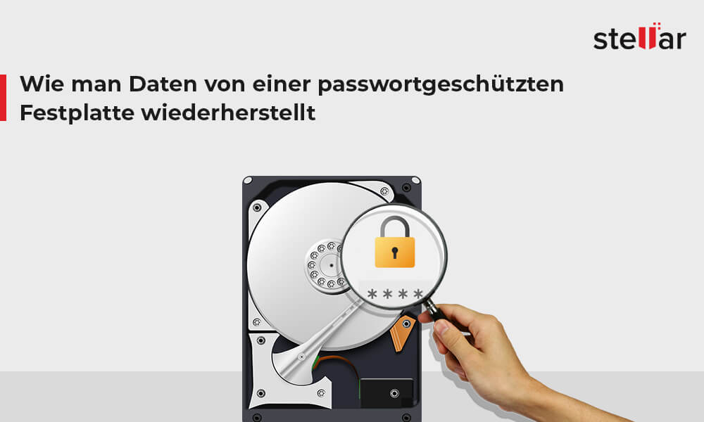 Wie man Daten von einer passwortgeschützten Festplatte wiederherstellt