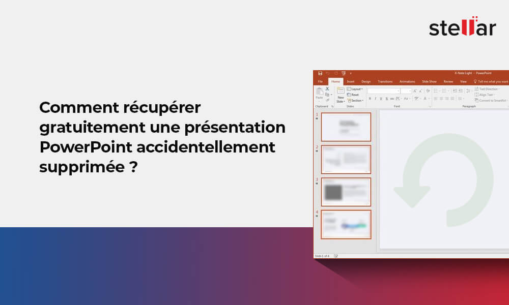 Comment récupérer gratuitement une présentation PowerPoint accidentellement supprimée ?