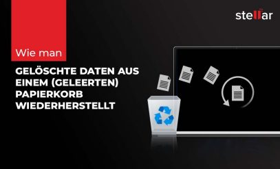 gelöschte Daten aus einem geleerten Papierkorb wiederherstellt