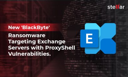 new blackbyte ransomware targeting exchange servers with proxyshell vulnerabilities