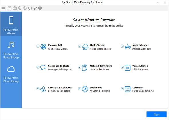 Recover existing data from broken iPad with software