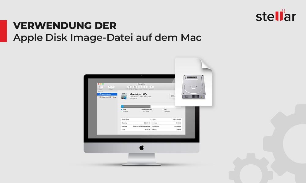 Verwendung der Apple Disk Image-Datei auf dem Mac