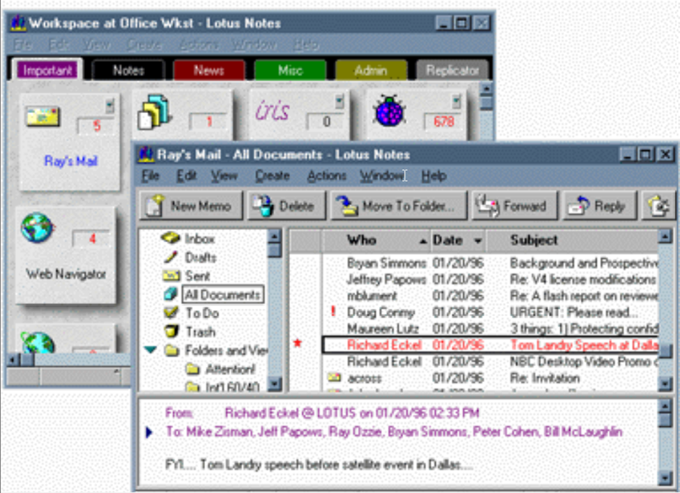 lotus notes 4.0