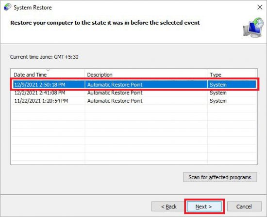 How to Fix System Restore Not Working on Windows 10 -[Easy Guide]