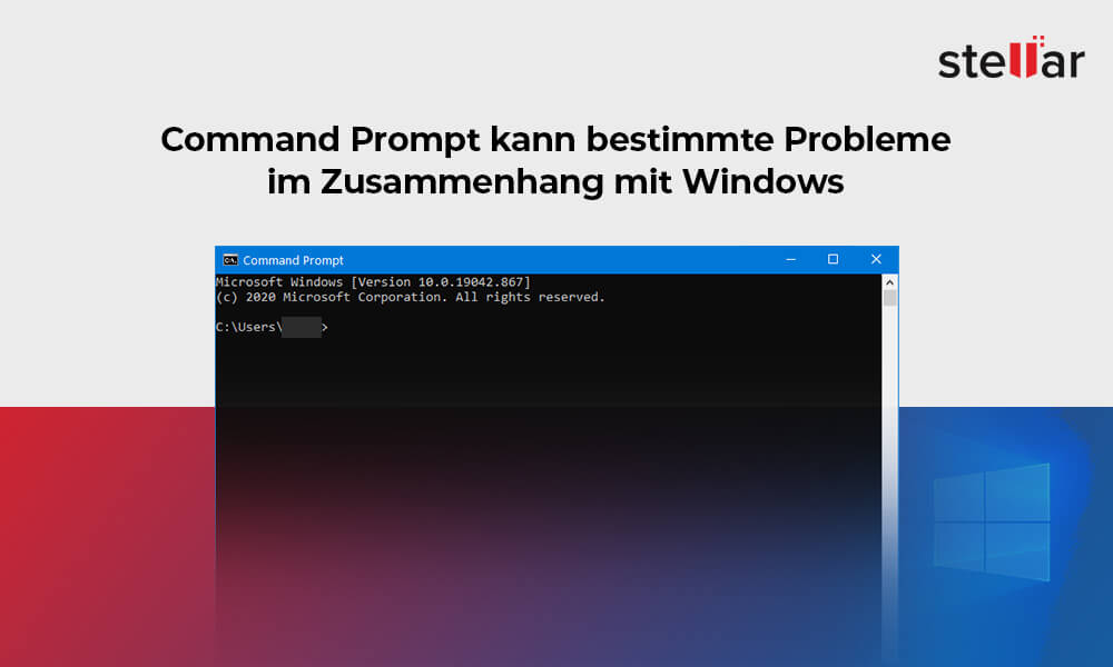 Command Prompt kann bestimmte Probleme im Zusammenhang mit Windows