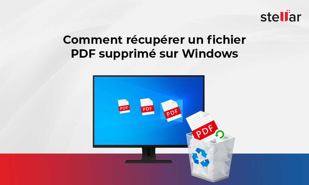 <strong>Comment récupérer un fichier PDF supprimé sur Windows</strong>