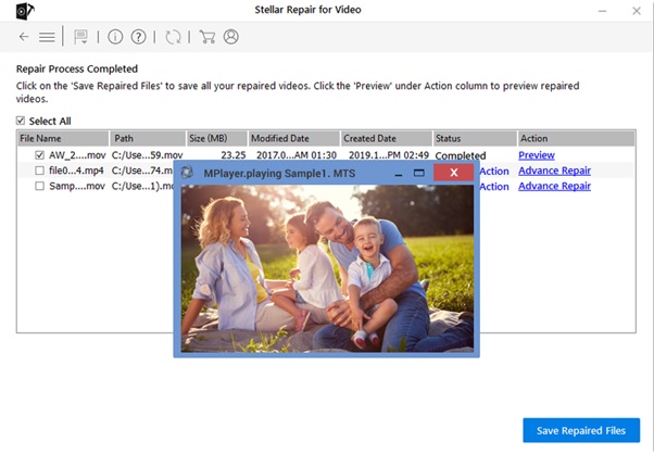 Image 3 - You can preview repaired files before saving