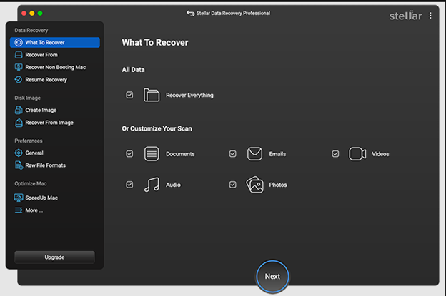 Data recovery software for Mac