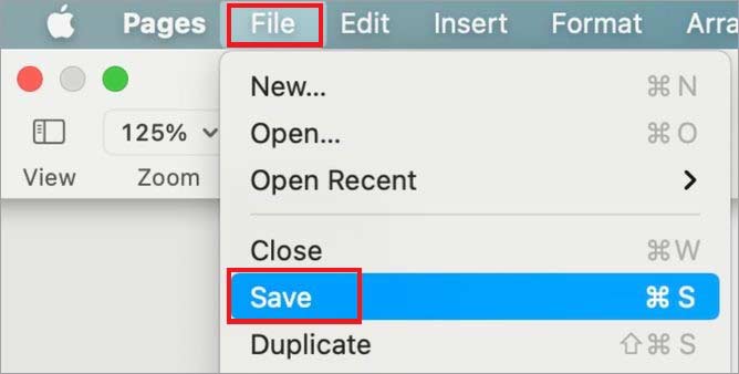 Save-option-in-Pages-on-Mac