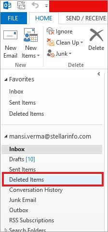 check-deleted-items-folder-in-Outlook