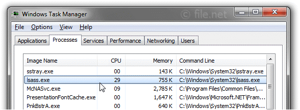 lsass process termination server crash shutdown boot loop