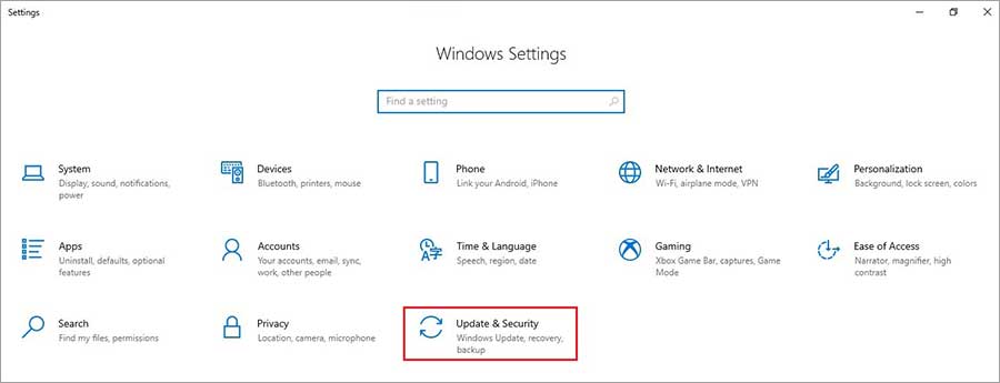 Windows-10-settings-updates-security