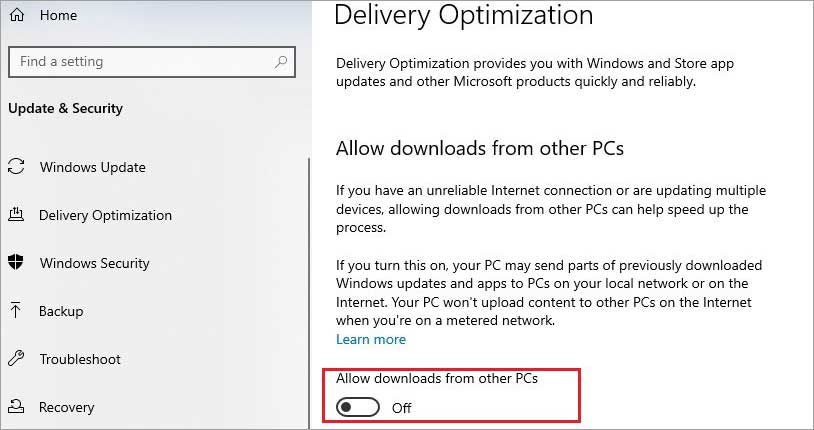 disable-allow-downloads-from-other-pcs