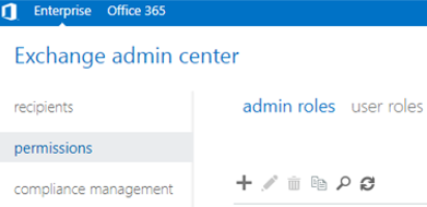 exchange admin center 