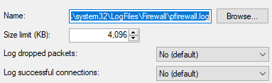 firewall logs