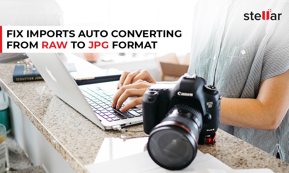 Imports being auto converted from raw to jpg