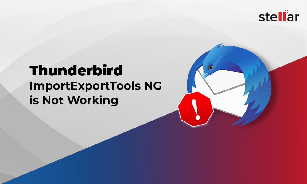 Thunderbird ImportExportTools NG is Not Working